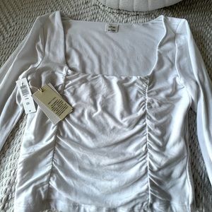 [WILFRED] Lydia Top - White